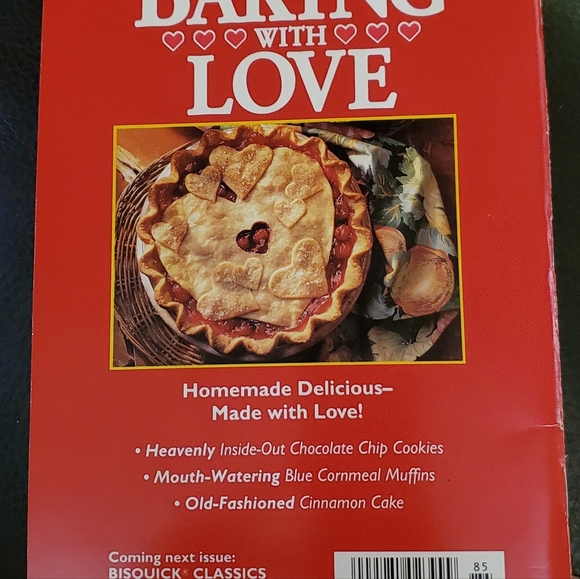 1993 Betty Crocker Cookbook #85 Baking With Love Recipe Booklet Dessert Vintage - Picture 2 of 10